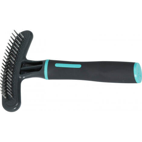 ZOLUX 470822 cepillo y peine para mascota Negro, Azul Perro Cepillar