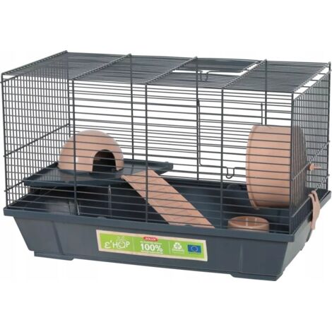 Zolux ehop cage pour hamster 50 cm - rose