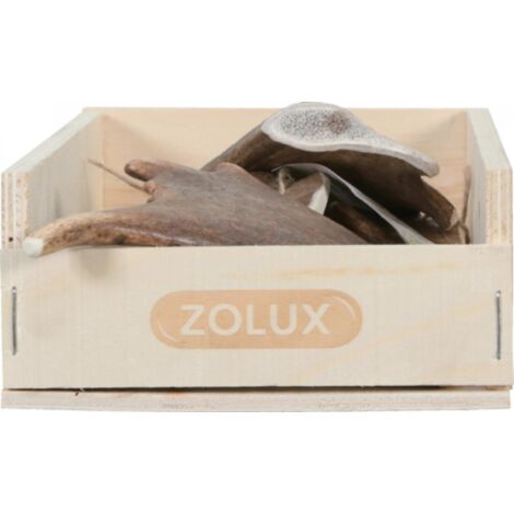 Zolux Golosina de madera de gamo natural para perro