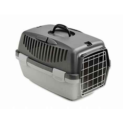 Zolux Gulliver 1 Deluxe Transportbox grau und weiß