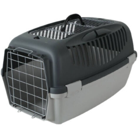 Zolux Gulliver 3 transportín para perro gris robusto