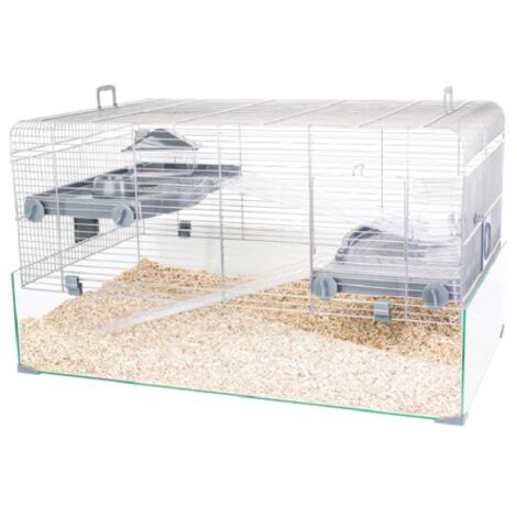 Zolux Jaula Panas Colour Metal Plástico 48 x 48 x 45 cm (1 Pieza) - Marca EAN: 3336027056926