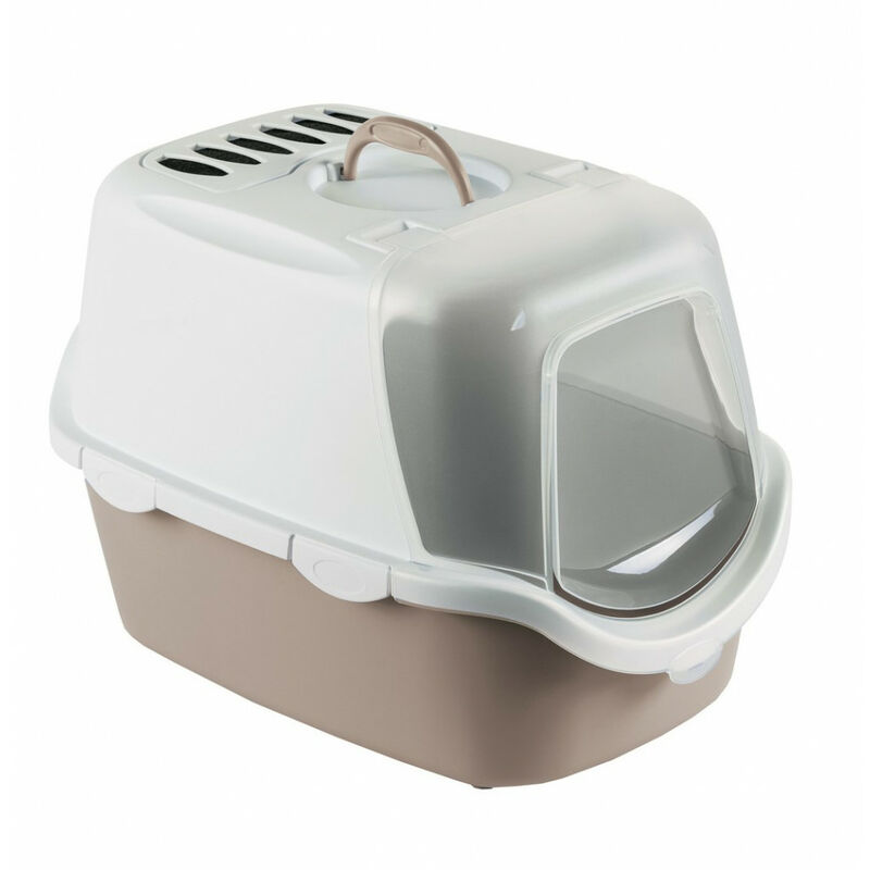 Maison de toilette Cathy Easy clean. 56 x 40 x H40 cm. gris rosé