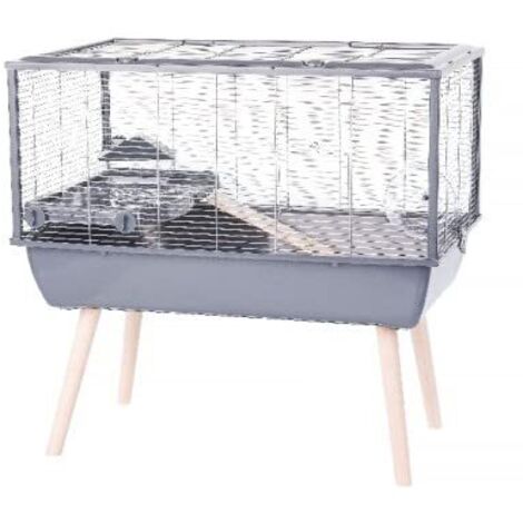 ZOLUX NEOLIFE 80 Käfig Ham Grau
