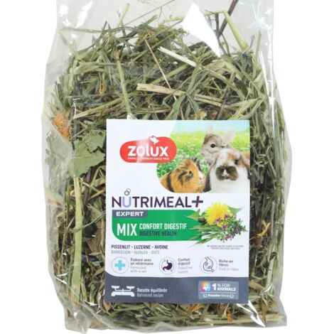 Zolux  Nutrimeal Mix  Mischung – Verdauungsmischung für Kaninchen/Kuckuck/Chinchilla 100 g