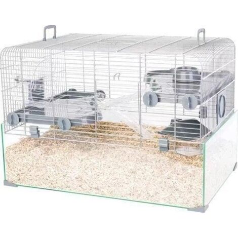 Zolux Panas Colour 60 Cage pour Rongeur Gris