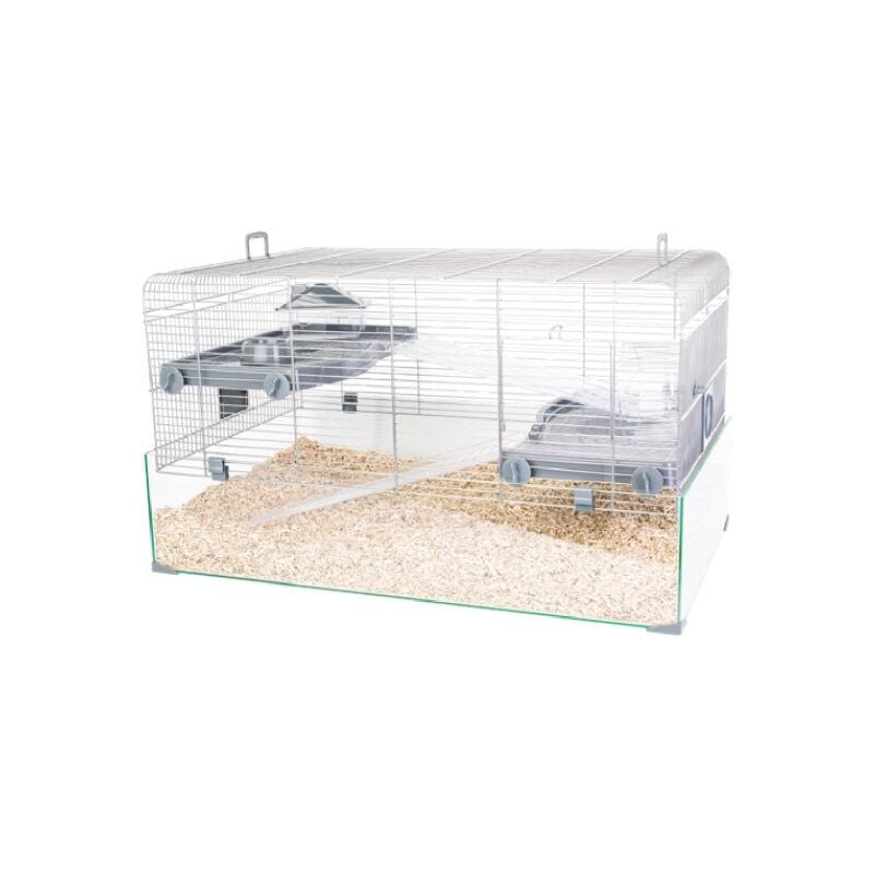 Zolux - Panas Colour Metal Plastic Cage 48 x 48 x 45 cm (1 Pièce)