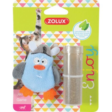 Zolux  Pirat mit Katzenminze 7 cm - Blau 7 cm