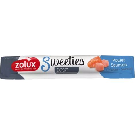 Zolux  Süßigkeiten  Cremiger Hundesnack 14 g – Lachs mit Hühnchen 14 g