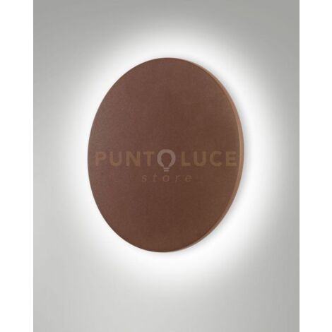 ZON APPLIQUE DA ESTERNO A LED 12W 3000K 1356LM CORTEN IP65