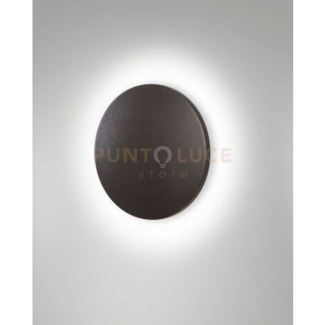 ZON APPLIQUE DA ESTERNO A LED 9W 3000K 1017LM GRIGIO SCURO IP65