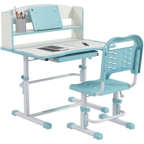 ZONEKIZ Kids Desk and Chair Set