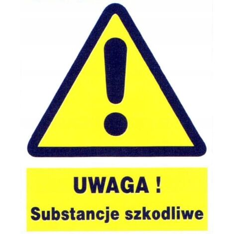 ZOO-3 - ACHTUNG Schadstoff-SCHILD