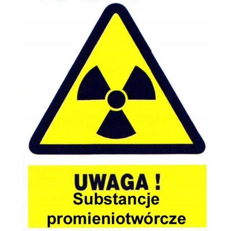 ZOO-9 - WARNUNG: Radioaktive Stoffe - SCHILD