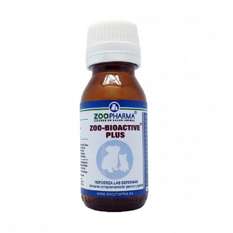 

Zoopharma - ZOO-BIOACTIVE PLUS Inmunoestimulador para Mascotas, 60 ml