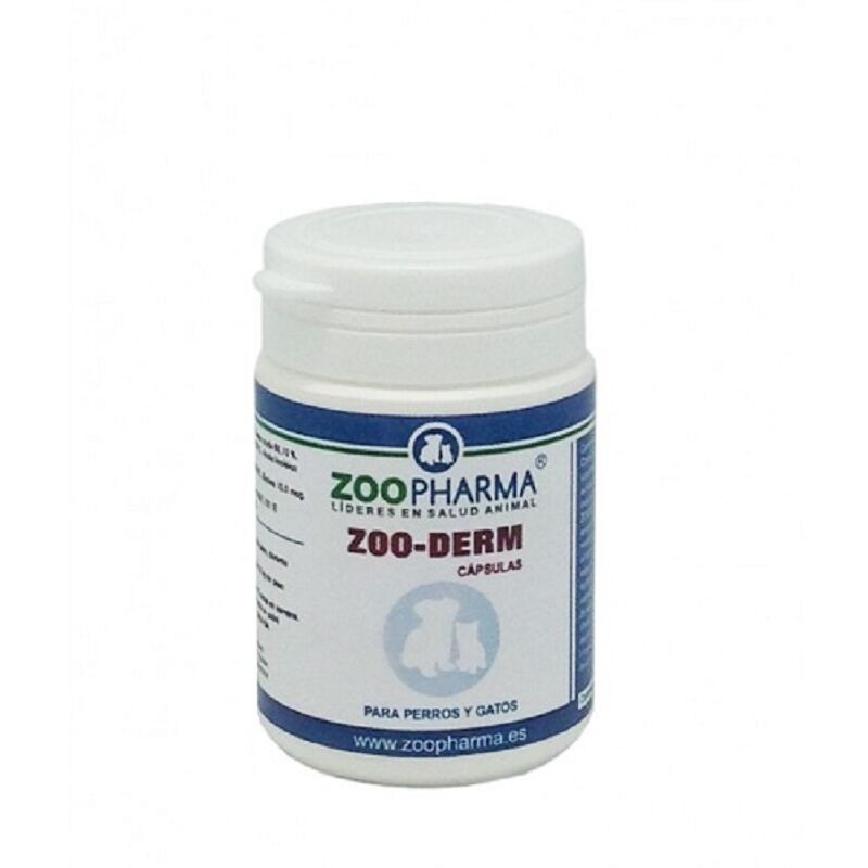 

ZOO-DERM (DERMS CAPS) Activador Metabolismo de la Piel, Bote 30 cap. - Zoopharma