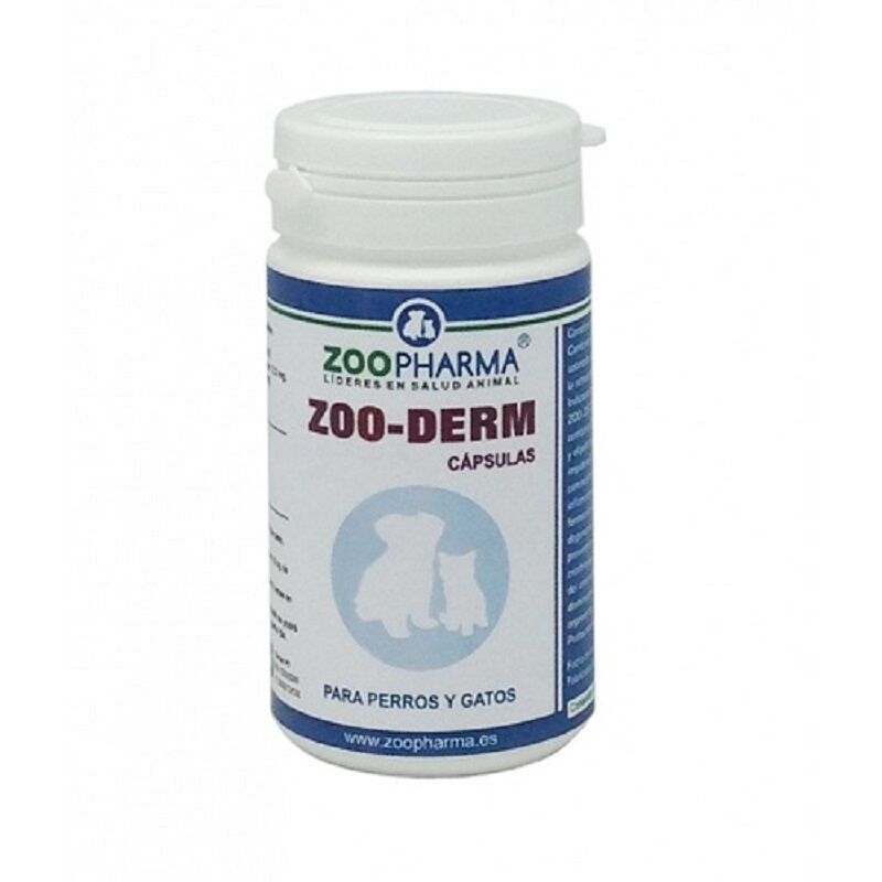 

ZOO-DERM (DERMS CAPS) Activador Metabolismo de la Piel, Bote 60 cap. - Zoopharma