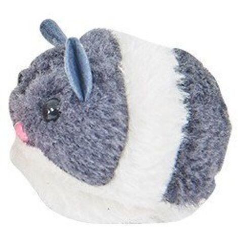 Zooroom  Juguete para gatos  Ratón interactivo con cuerda, gris - Ratón de 7 cm