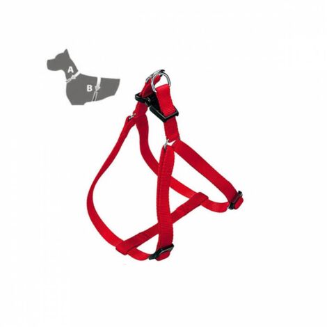 ZOOV PETTORINA REG.NYLON ROSSO MM.15XCM.35/51