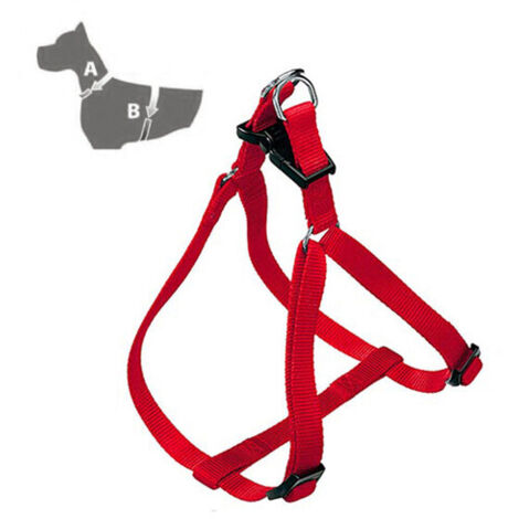 ZOOV PETTORINA REG.NYLON ROSSO MM.20XCM.40/58- 1,0 pz