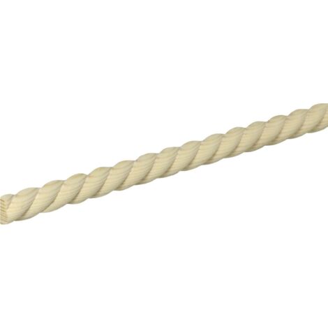 Zopfleiste D17/1/2 100 cm 16 x 7 mm Flachleiste
