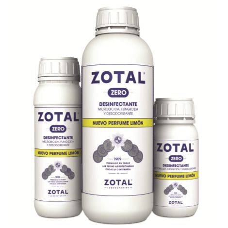 main image of "ZOTAL ZERO 1 litro, desinfectante, microbicida y desodorizante."