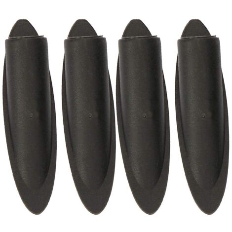 Zoternen, 100 chevilles en bois de 9,5 mm pour outils de menuiserie, jauge de trou de poche (noires)