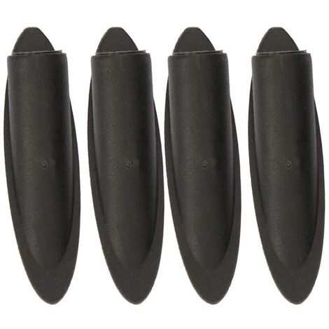 Zoternen 100 pezzi di tasselli in legno, tasselli da 9,5 mm per strumenti di lavorazione del legno, calibro per fori tascabili (nero)