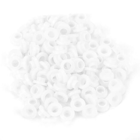 Zoternen 100 stücke Transistorscheibe Leichte Isolierte Kunststoff Spacer Bushing Unterlegscheiben Power Tubes Dioden Transistoren Zubehör (TW-6100pcs)