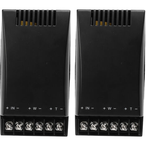 Zoternen 2 pezzi crossover audio per auto a 2 vie uscita 100 W 12 V altoparlante con guscio in ABS con suono corretto per veicolo