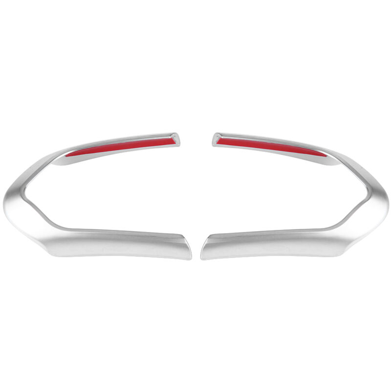 Image of Zoternen 2 Stück Lenkradabdeckung Zierrahmen für MSport F20 F22 F30 F32 F10 F06 F15 F16