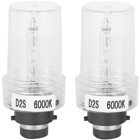 Zoternen 2 Stück D2S 6000 K 35 W Ersatz für Auto, sicher, hell, Xenon-HID-Scheinwerferlampe
