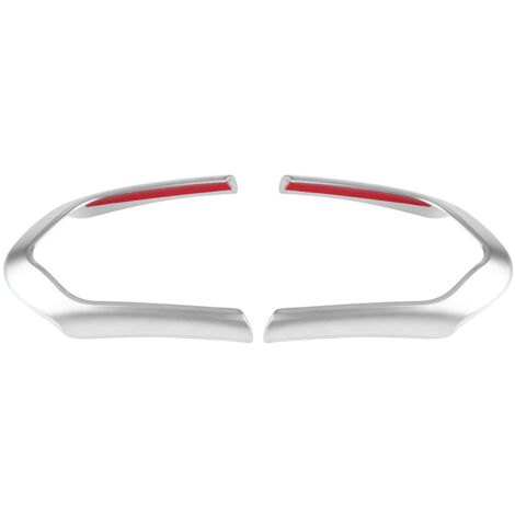 Zoternen 2 Stück Lenkradabdeckung Zierrahmen für MSport F20 F22 F30 F32 F10 F06 F15 F16