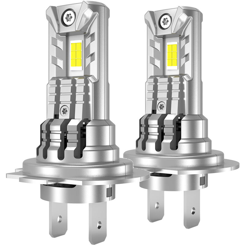 Zoternen - 2PCS H7 led phares 120W 6500K 12000lm Spot de voiture