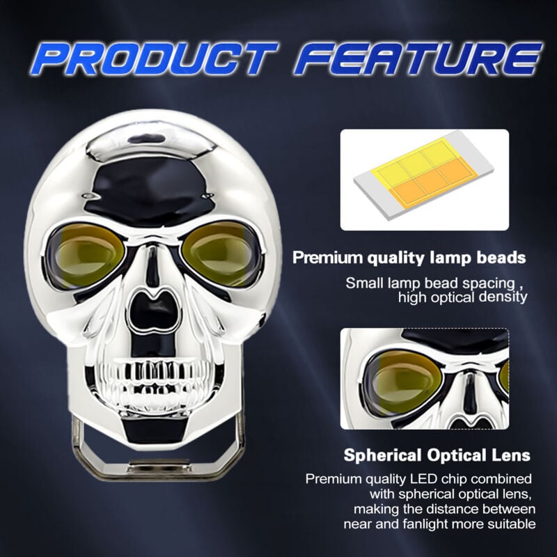 Zoternen - 2PCS motorcyle drive lavre led pod bar bar speals spellements spelles auxiliares lumières auto