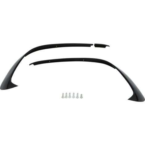 Zoternen 3-teiliger Frontspoiler-Splitter für Mercedes-Benz A-Klasse W176 AMG-Line A45 2015-2018, glänzend schwarz