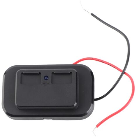 Zoternen 3,1 A 12–24 V Dual-USB-Steckdose, Auto-Ladeadapter mit Staubkappe für Bus, LKW, Wohnmobil, Boot, Motorrad