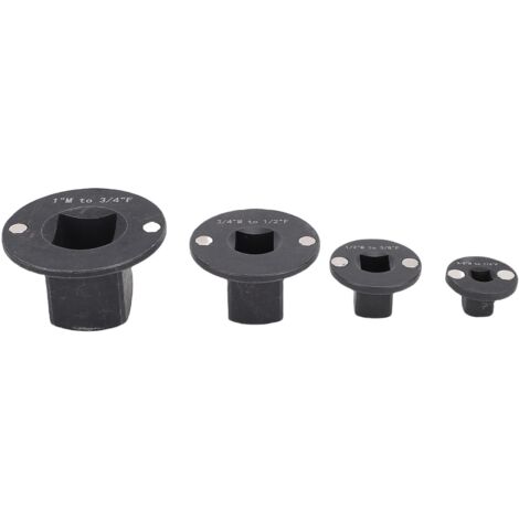 Zoternen 4 pezzi adattatore porta inserto RIDUTTORE IMPACT-INSTRAUX LINEA SEGRETO 1 pollice M-3/4in F 3/4 in M-1/2 in 1/2in