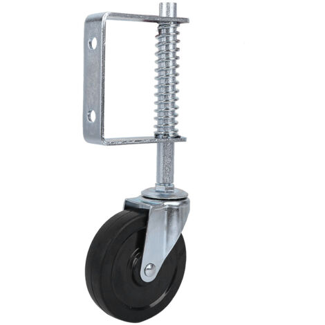 Zoternen 4 Zoll gefedertes Gummi-Torrad, robuste Lenkrolle, Tragkraft 110 lb
