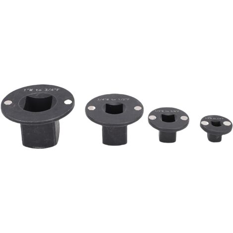 Zoternen 4PCS INSERT L'ADAPTER DE PORTE IMPACT-INSTRAUX LIGNE SECTRER RÉDUCTION 1 pouce M-3 / 4in F 3/4 dans M-1/2 pouces 1/2in