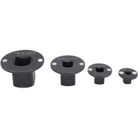 Zoternen 4PCS INSERT L'ADAPTER DE PORTE IMPACT-INSTRAUX LIGNE SECTRER RÉDUCTION 1 pouce M-3 / 4in F 3/4 dans M-1/2 pouces 1/2in