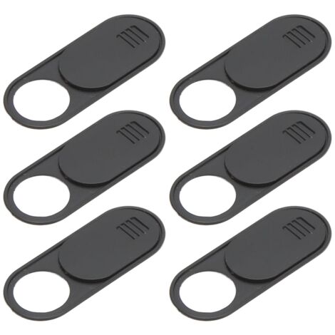 Zoternen 6PCS Auto Dünne Kamera-Gleitabdeckung Innenkabine Kamerablocker Ersatz für Model 3 Y Kamera-Gleitblocker Autokabine Kamera-Gleitabdeckung Kamerablocker Webcam-Abdeckung