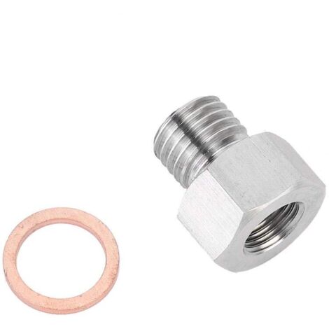 Zoternen Adattatore corrispondente NPT 1/8" filettatura interna a filettatura esterna metrica M12X1,5, accessori