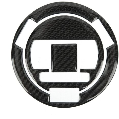 Zoternen Adesivo per serbatoio, adesivo per serbatoio moto, adesivo per tappo serbatoio in fibra di carbonio per R1200GS F800GS S1000R F800GS F650GS (Twin)