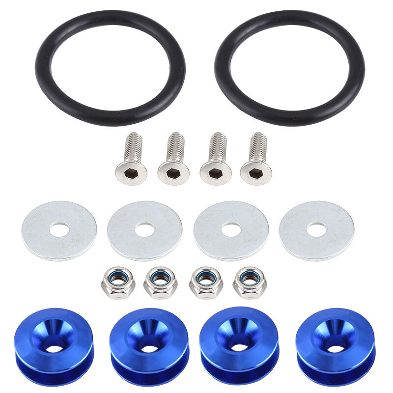 Image of Zoternen Aluminiumlegierung Motorraum Stoßfänger Unterlegscheibe/Bolzen Schnellspanner Kit