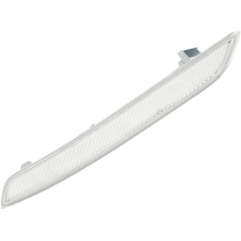 Zoternen Auto-Außenfrontstoßstangenreflektor Klarweiß Verbessert die Sichtbarkeit des Autos Seitenmarkierungsreflektor für X6 E71 2008-2013 Rechts 63147187088 (Rechts 63147187088)