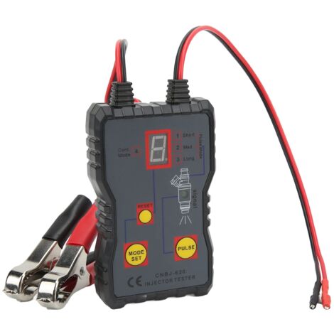 Zoternen Automotive Fuel Injector Tester, Car Injector Cleaner Controler, 4 Plusmodi Kraftstoffdrucksystem-Diagnose-Scan-Tool für Fahrzeuge