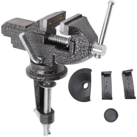 Zoternen Banc de banc à 360 degrés en acier coulé rotatif petit pince sur table pour la fabrication de bijoux du bois