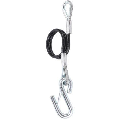 Zoternen Câble de remorquage de sécurité de la remorque avec Hook Swek 3500lbs de chargement de charge 27,6 pouces Corche à ressort de longueur d'extension maximale pour RV One