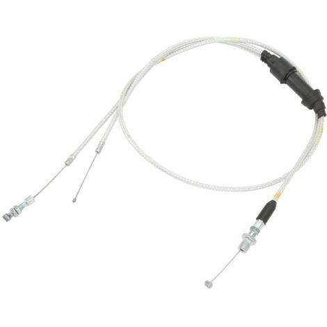 Zoternen Cavo acceleratore doppio per moto Qiilu per motore CG150CC 200CC 250CC Cavo acceleratore per moto in metallo ABS di ricambio
